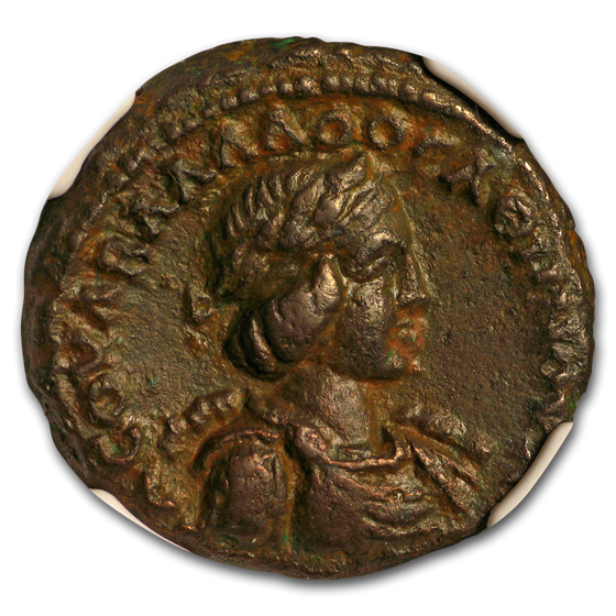 Roman Egypt BI Tetradrachm Emperor Aurelian (270/1 AD) XF NGC Roman Egypt BI Tetradrachm Emperor Aurelian (270/1 AD) XF NGC